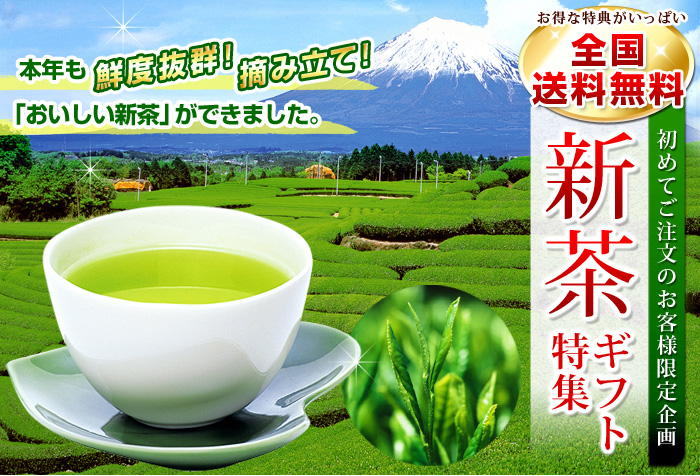 新茶ギフト特集