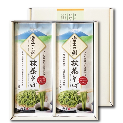 富士の国 抹茶そば　1箱(180g×5束入)