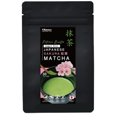 ブレンド抹茶桜無糖30g/Blended SAKURA Matcha (Unsweetened)