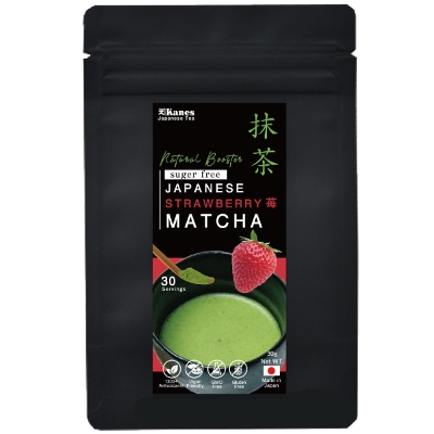 uh䕖30g/ Blended STRAWBERRY Matcha(Unsweetened)