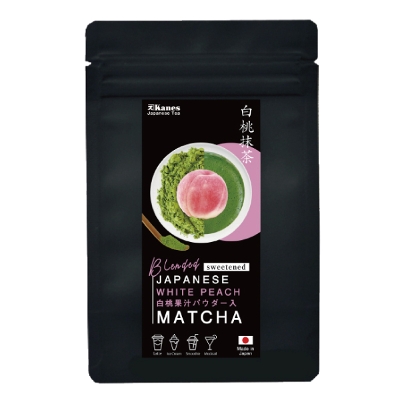 uh/Blended WHITE PEACH Matcha (Sweetened)